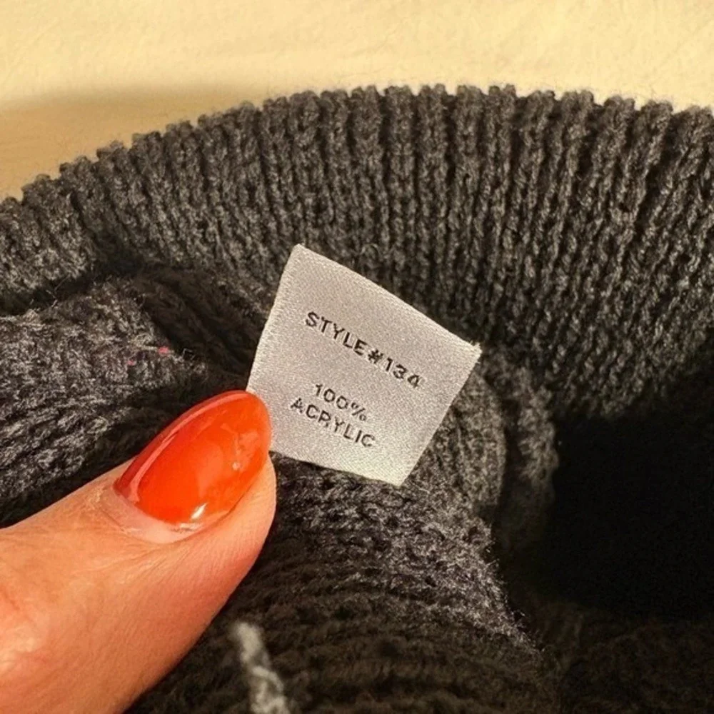 Raiders Unisex Striped Beanie - Picture 3 of 3